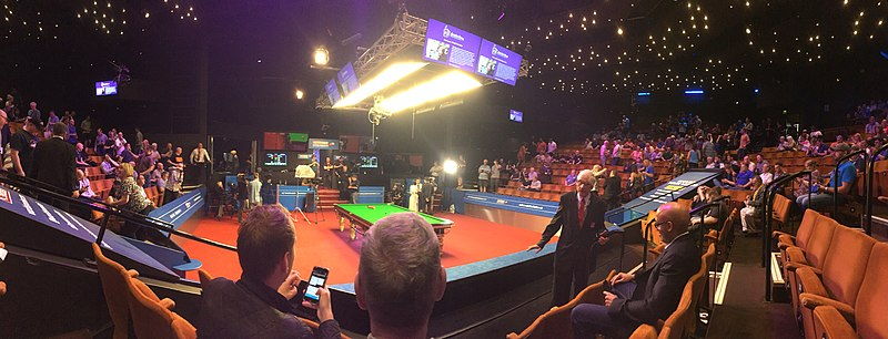 crucible theatre sheffield inside panoramic