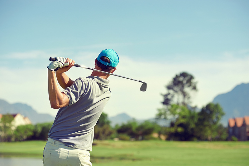 Golfer Hole in One