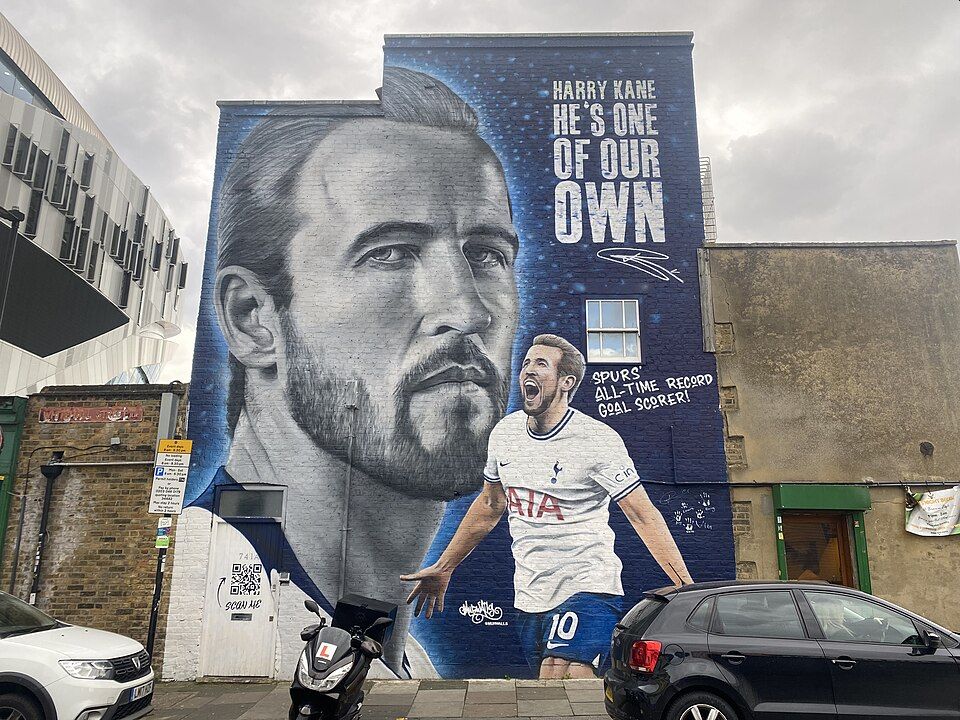 harry kane mural