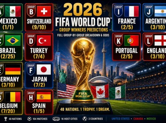 world cup 2026 group winner predictions