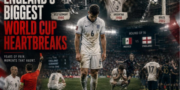 Englands Biggest World Cup Heartbreaks