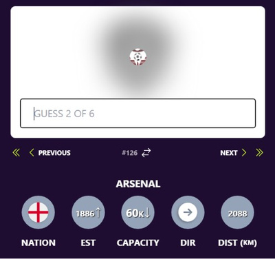 Guess the Football Club Feedback