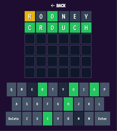Missing Xi Game Wordle Element