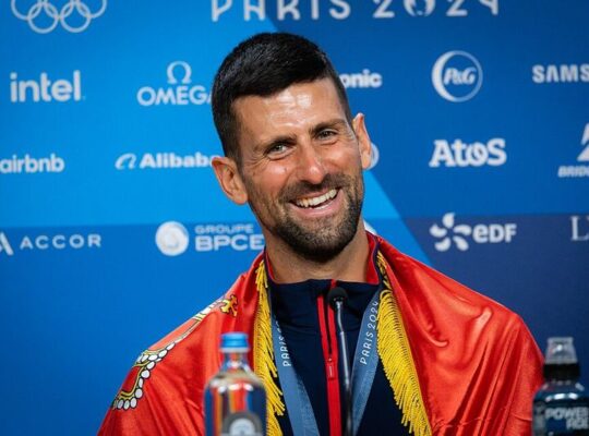 Novak Djokovic Paris 2024 Olympic Games
