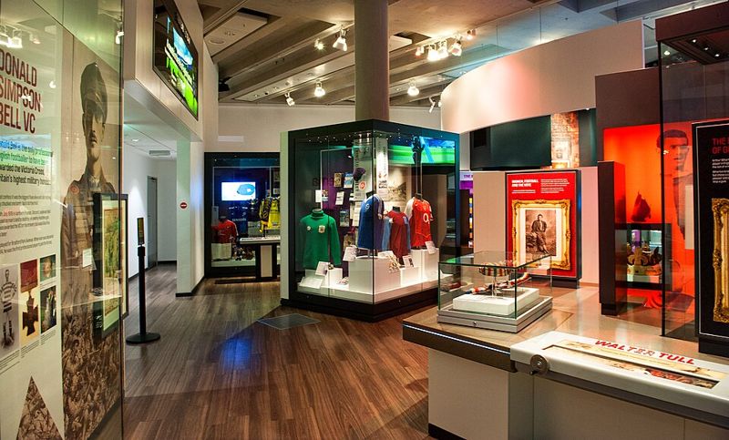 National Football Museum Manchester inside
