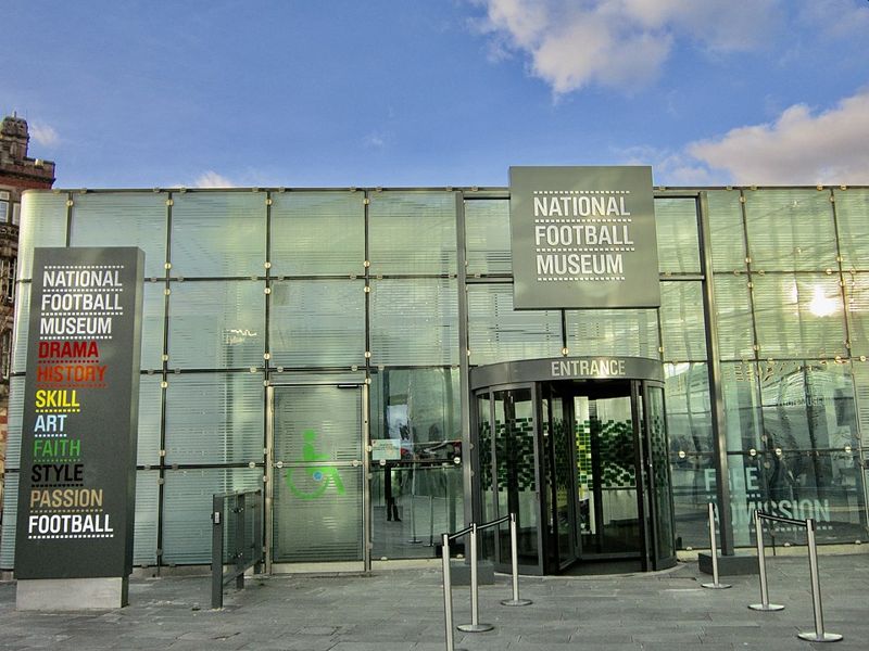National Football Museum Manchester outside
